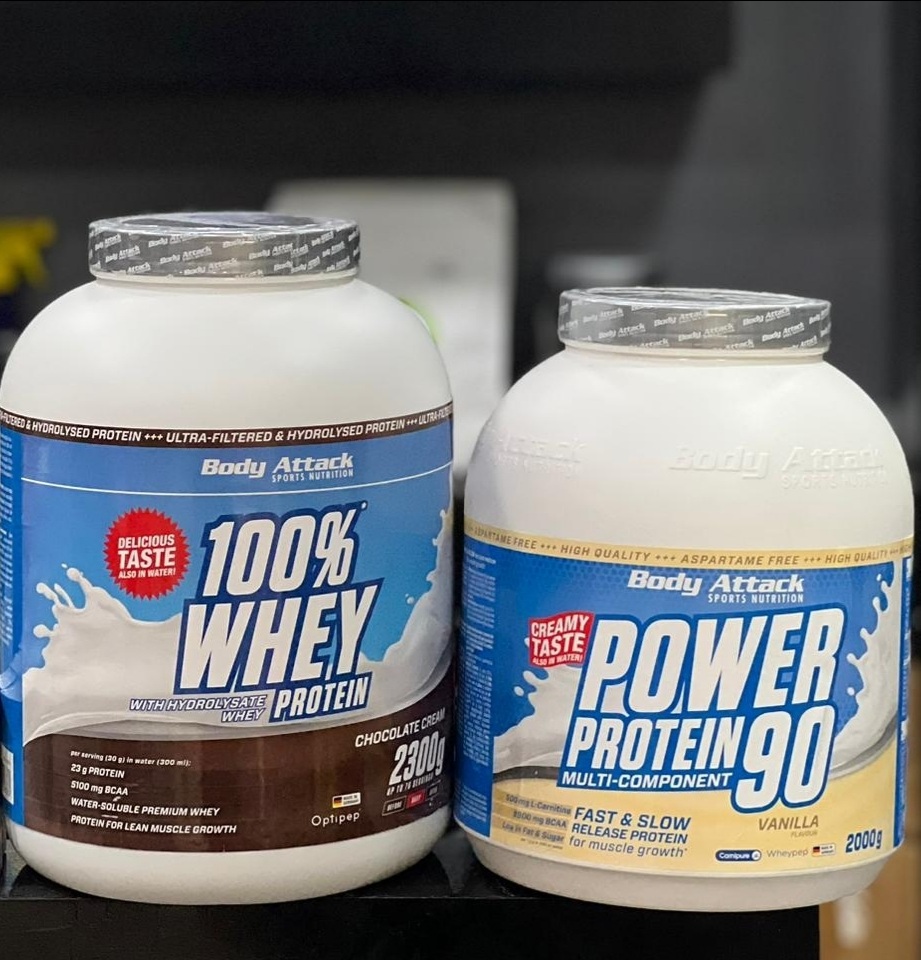 پروتئین وی 90 بادی اتک BODY ATTACK POWER PROTEIN 90 - تصویر 2